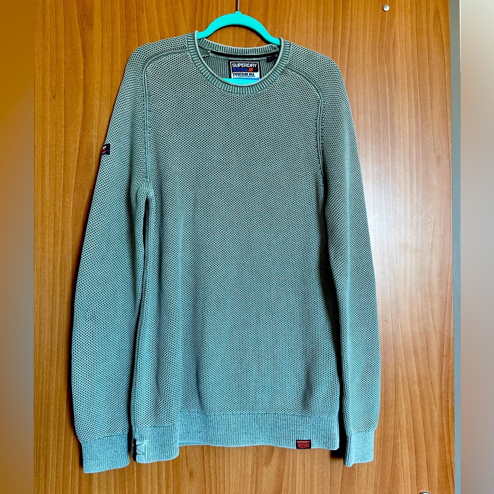 Superdry Premium pulllover crew jumper size XL sweater